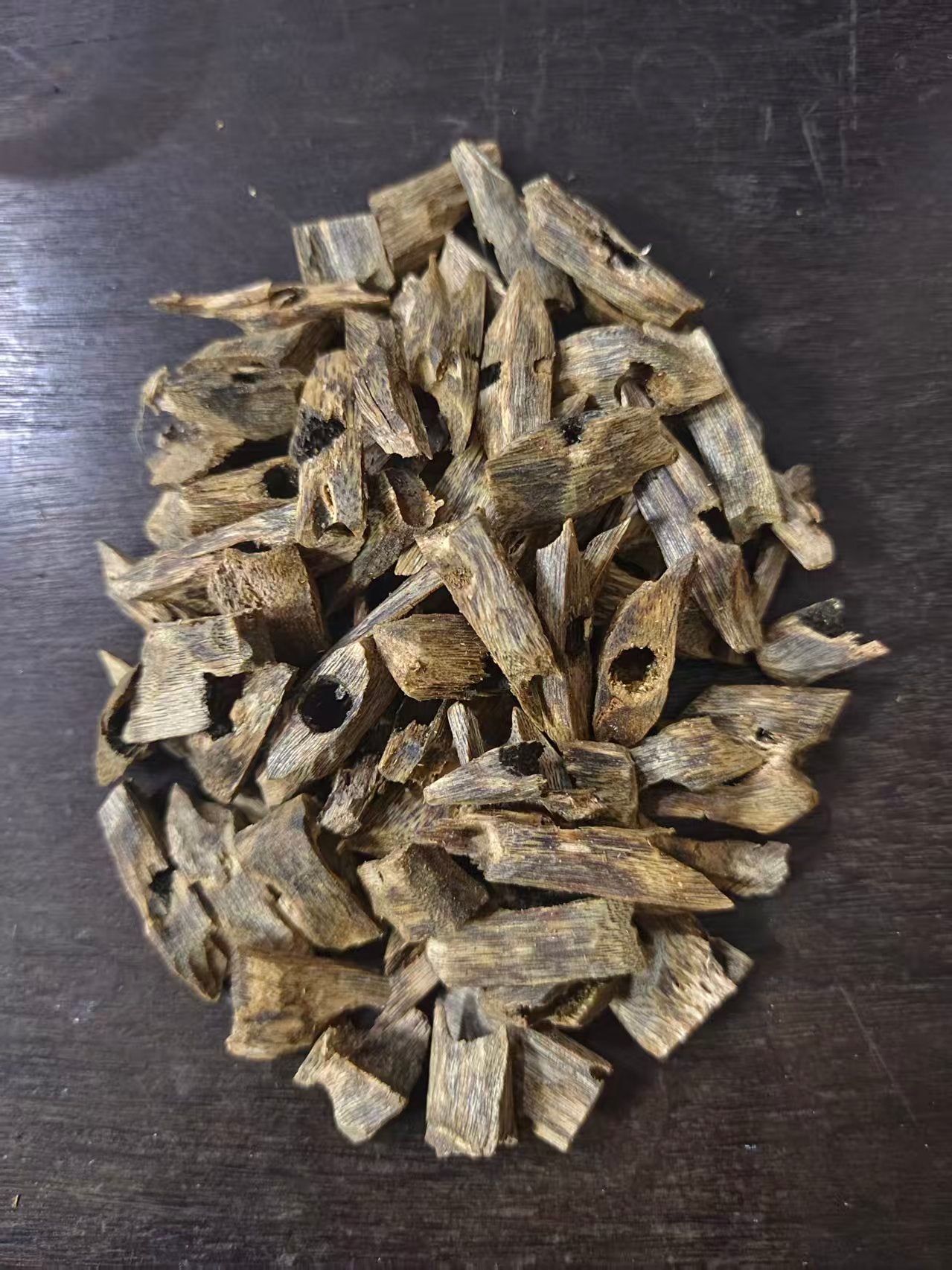 Natural Agarwood Chips Incense Kit, Oud Wood Aromatherapy Burner, Meditation Zen Decor