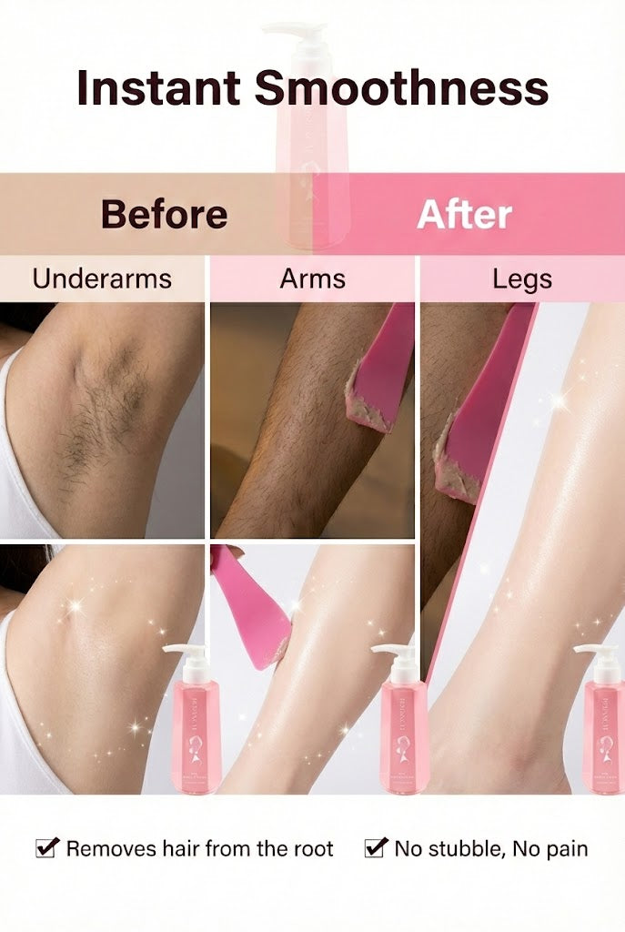 PERSIANCAT Crema depilatoria multiusos 150g multigemini Fórmula de depilación suave para el cuidado de la piel corporal suave Toque floral hidratante Aplicación sin contacto Kit removedor Indoloro Impecable Torniquete Crema depilatoria Karité Coco